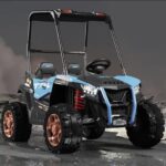 4×4 Big Jeep Off-Road Ride on Buggy Kids Electric 12v with Remote Control Blue