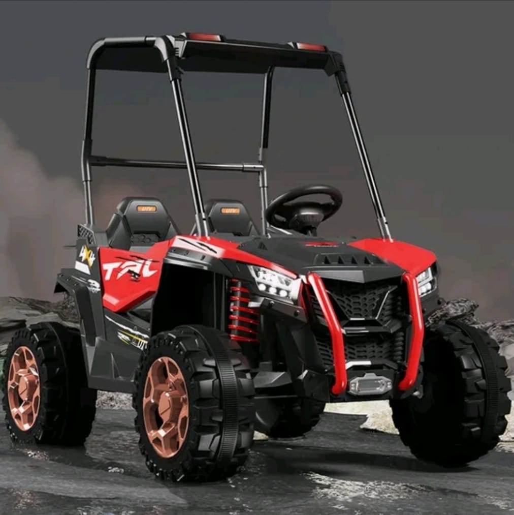 WhatsApp Image 2026-10-19 at 4.42.31 PM 4×4 Big Jeep Off-Road Ride on Buggy Kids Electric 12v with Remote Control Red - Image 1