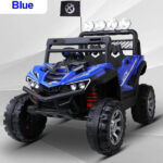 4×4 Big Jeep Off-Road Ride on UTV Kids Electric 12v with Remote Control Blue
