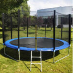 8FT TRAMPOLINE. 8Ft Trampoline Enclosure Durable Safe Nylon Trampoline Protection Net For Outdoor